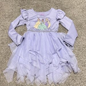 Disney Purple Princess Kids Casual Dress